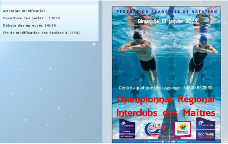 Championnat Régional Interclubs des Maitres